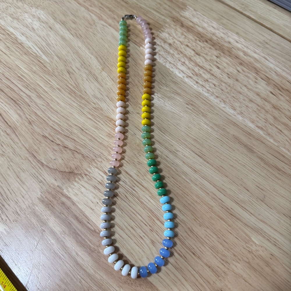 Candy Gemstone Beaded Necklace